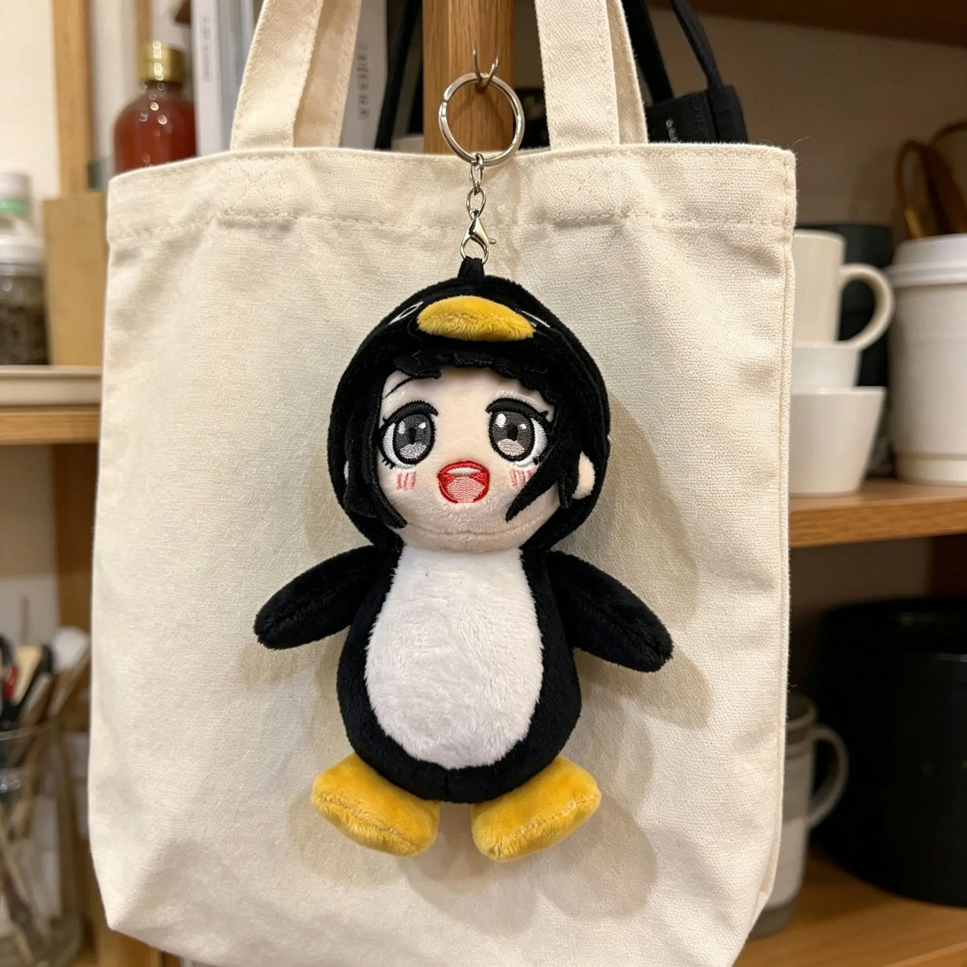 

Плюшевые подвески-игрушки Endfield Gugugaga Penguin Administrato, 14 см, декоративные, для дня рождения и Рождества