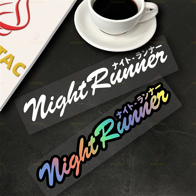 

1 шт. наклейка Night Runner для мотоцикла, водонепроницаемая виниловая наклейка для заднего кофра, обтекателя, топливного бака, кузова, универсальная для скутеров