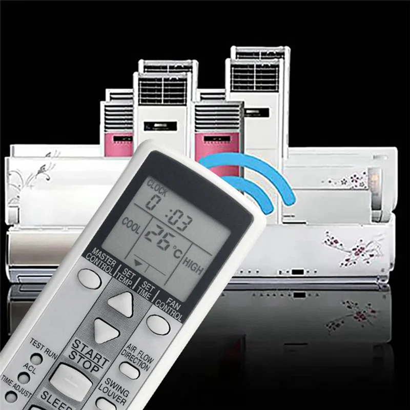 【HOT-SELL】Fujitsu 에어컨 AR-DJ8 DJ18 DJ19 DJ20 DL2 DL15 PV423 HJ1용 A/C 리모컨 교체