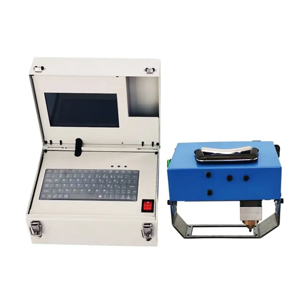220V/110V Portable Marking Machine For VIN Code Pneumatic Dot Peen Marking Machine Vehicle Chassis Number Engraving Machine