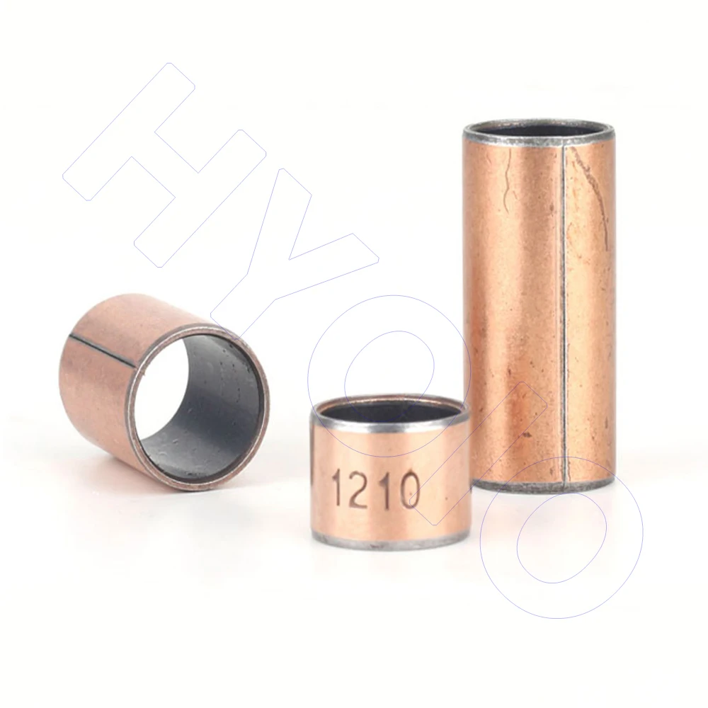 SF-1 Self Lubricating Composite Sleeve M3 to M25 Oil-Free Bearing Copper Plating Shafts Bushing