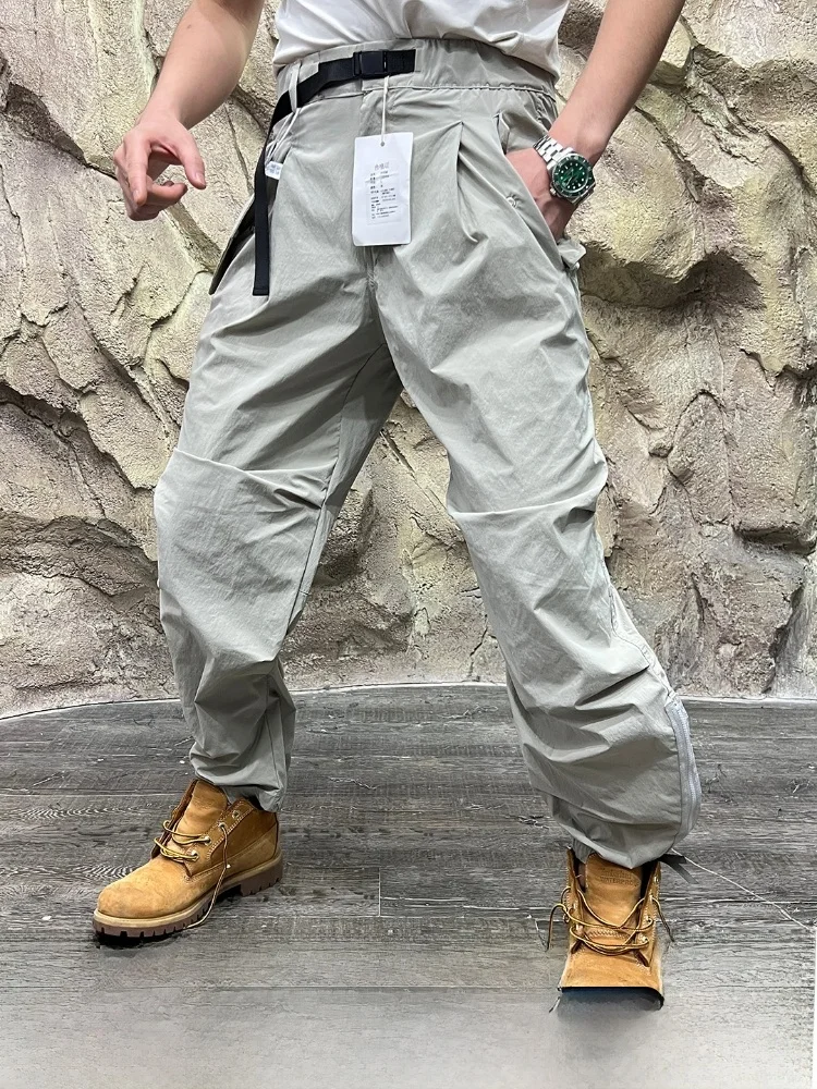 

Дышащие быстросохнущие рабочие брюки прямого кроя для активного отдыха на природе, водонепроницаемые брюки-карго для пар, осенняя коллекция