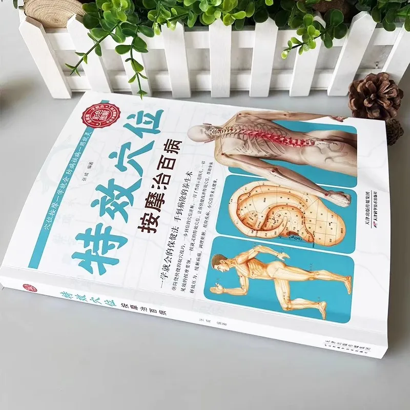 New Special Effect Acupoint Massage Traditional Chinese Medicine Tuina Massage Book for Health Preservation and Regulation