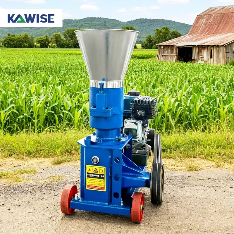 Cattle and Sheep Feed Pellet Machine with Air-cooled Engine, Perfect for Medium-sized Farms. view 4