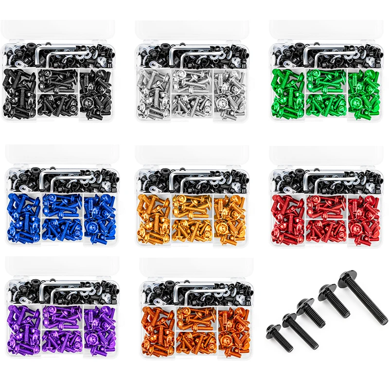 

Motorcycle CNC Screw Nut For yamaha TMAX 500 530 SX/DX T-MAX 560 TMAX500 TMAX530 SX/DX TMAX560 DX TECH MAX ABS Fairing Bolts Kit