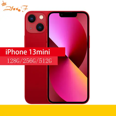 Apple iPhone 13 mini 128GB/256GB/512GB 5G LTEFace ID NFC IOS A15 Bionic Hexa Core 5,4 ''Dual 12MP y 12MP 4GB RAM