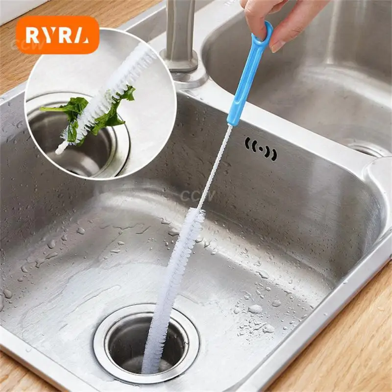 Cleaning Brush Extended Flexible 71cm Pipe Cleaning Household Gadgets Pipe Artifact Tool Household Anti Blocking Freely Bendable