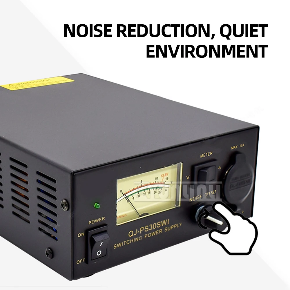 QJ-PS30SW مؤشر إمداد الطاقة QJ-PS30SW I 13.8V30A سيارة منزل التبديل مولد التيار الكهربائي