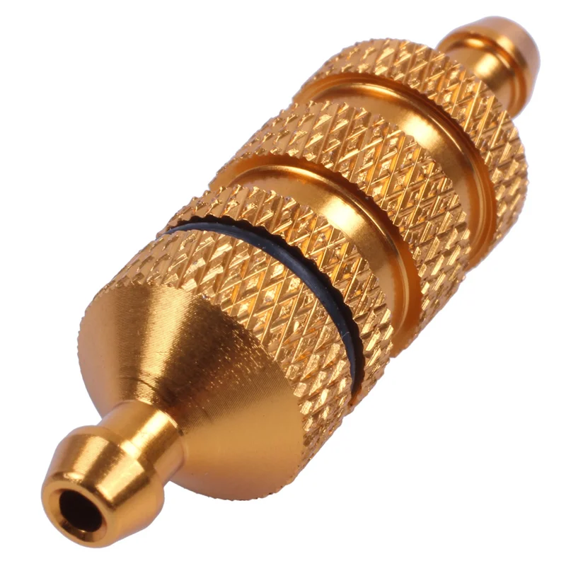 AS96-2X ترقية سبائك الألومنيوم 1/10 قطع غيار فلتر الوقود لمحرك HSP RC نيترو