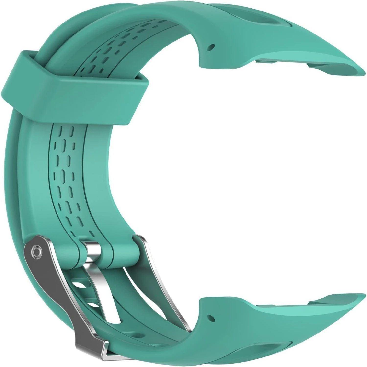 Stylish, Durable, and Fashionable Teal TenYun Silicone Wristband Bands for Garmin Forerunner 10/15 - Trendy Small Size Bracelet