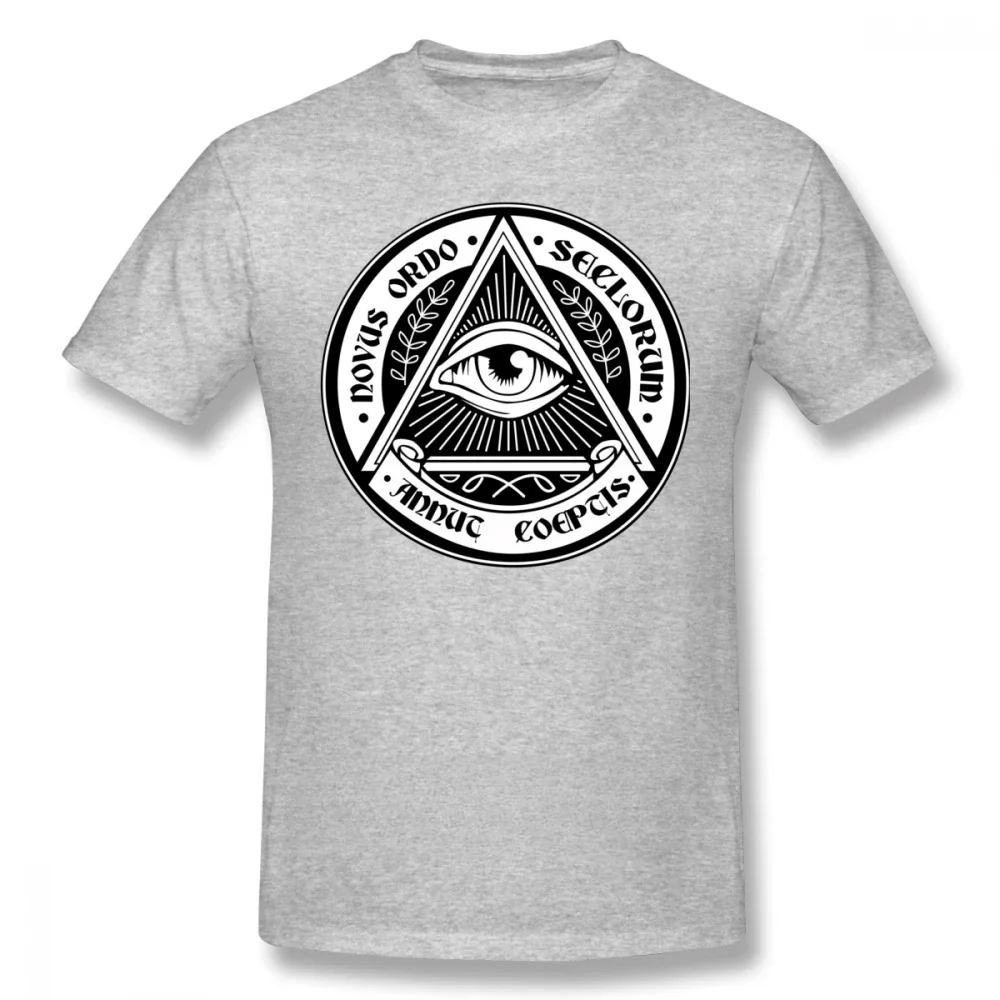 

Illuminati T Shirt Illuminati T-Shirt Beach Cute Tee Shirt Male Print Short Sleeves Cotton Tshirt Guys Punk Designer Streetwear