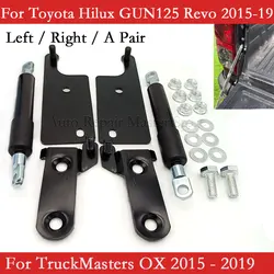 For Toyota Hilux GUN125 Revo 2015-2019 Car Rear Tailgate Slow Down Support Rod Lift Strut Bar Gas Shock Damper Shock Struts