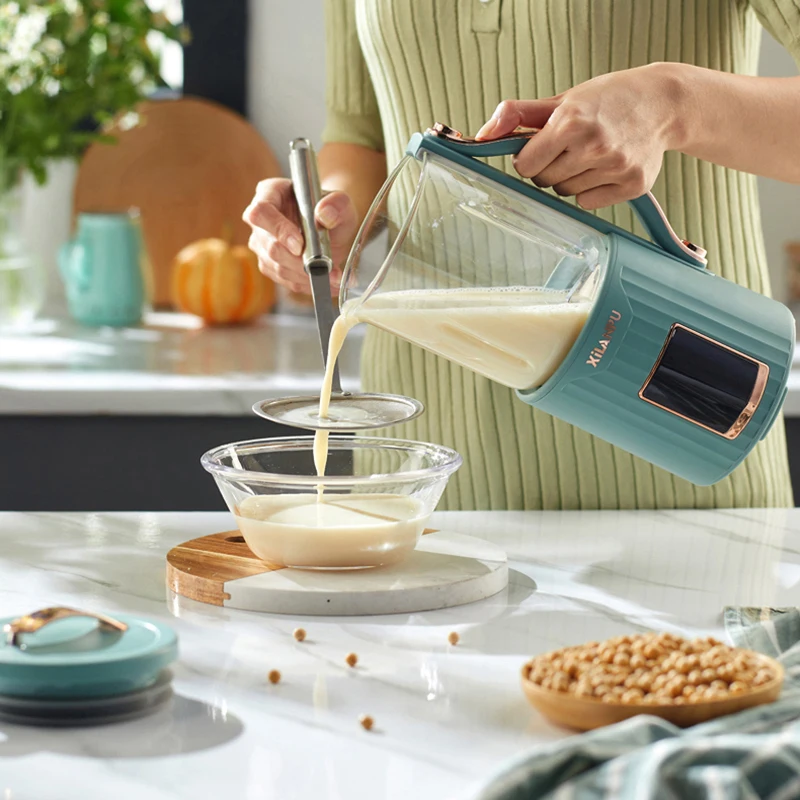 800ml Soybean Milk Machine Multifunction Juicer Portable Blender Mixer Grinder Free Filter Automatic Heating Soy Milk Maker 220V
