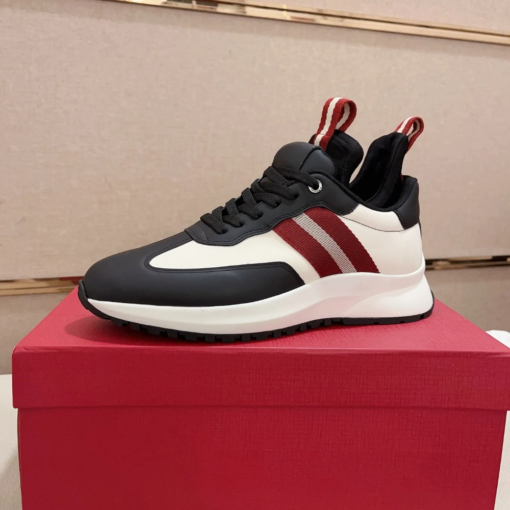 

New Mens Casual Sneakers Leather Breathable Lightweight Walking Shoes Non Slip Comfortable for Daily Wear Outdoor Sports