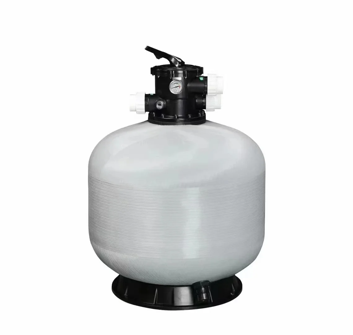 700mm Fiberglass Pool Filter Top Mount with 2