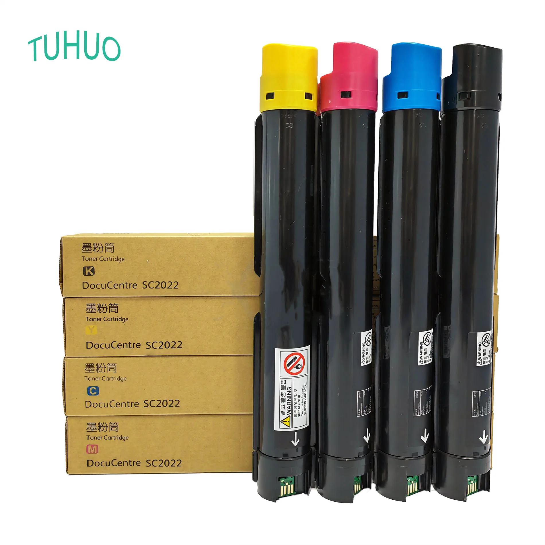 

1PCS SC2022 Toner Cartridge For Xerox DocuCentre SC2022 High-Quality Compatible High Print Volume Copier Toner BK:180g CMY:150g