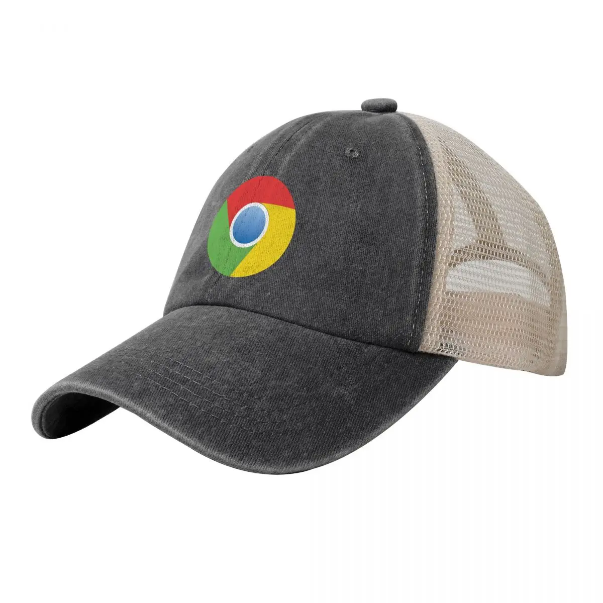 

Google Chrome Mesh Baseball Cap Baseball Net Caps Spring Summer Sunscreen Cowboy Outdoor Casual Hats