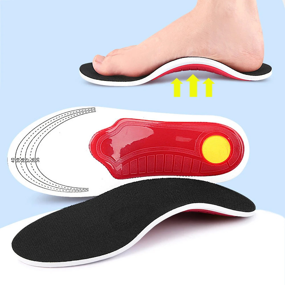 

Premium Orthotic Insoles 3D Acupressure Insole Arch Support Flat Feet Orthopedic Shoes Insert For Women Men Sneakers Foot Pain