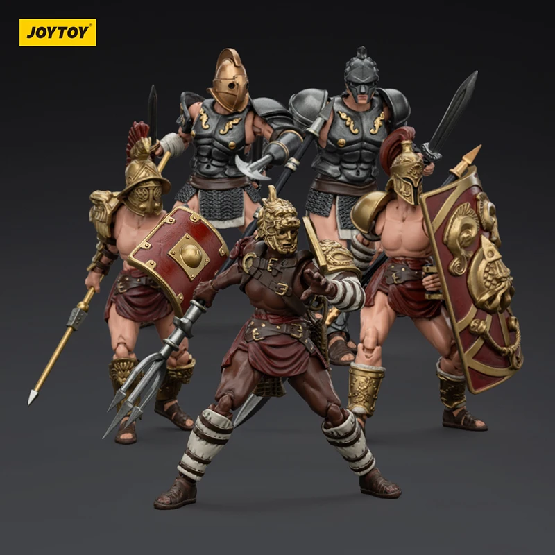 [มีสินค้าในสต็อก] JOYTOY Strife ฟิกเกอร์แอคชั่นขนาด 1/18 โรมันกลาดิเอเตอร์ มูร์มิลโล&ซิสเซอร์&โฮปลอมัคัส&ไจแอนท์ซิสเซอร์&กริฟฟอน โมเดลกลาดิเอเตอร์