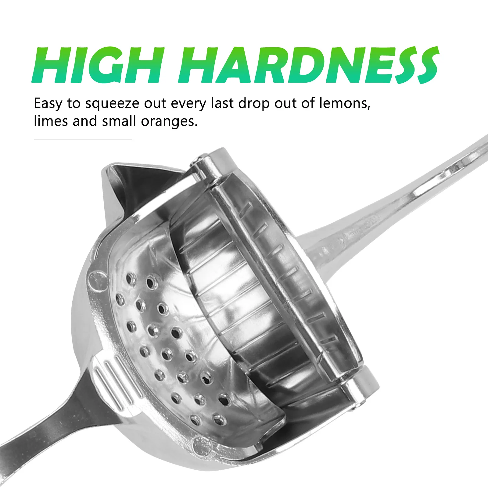 

Thick Aluminum Alloy Manual Lemon Juicer Silver Fruit Squeezer Kitchen Gadget Citrus Presser Home Bar Restaurant Use