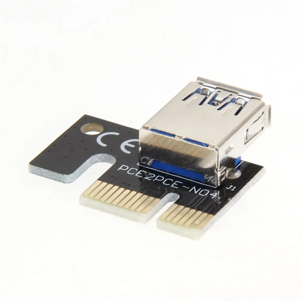 

Hot USB 3.0 Graphics Card Riser Card PCI-E 1X To 16X Mining Extension Adapter Mining Extender Mining Accessories Dropshipping
