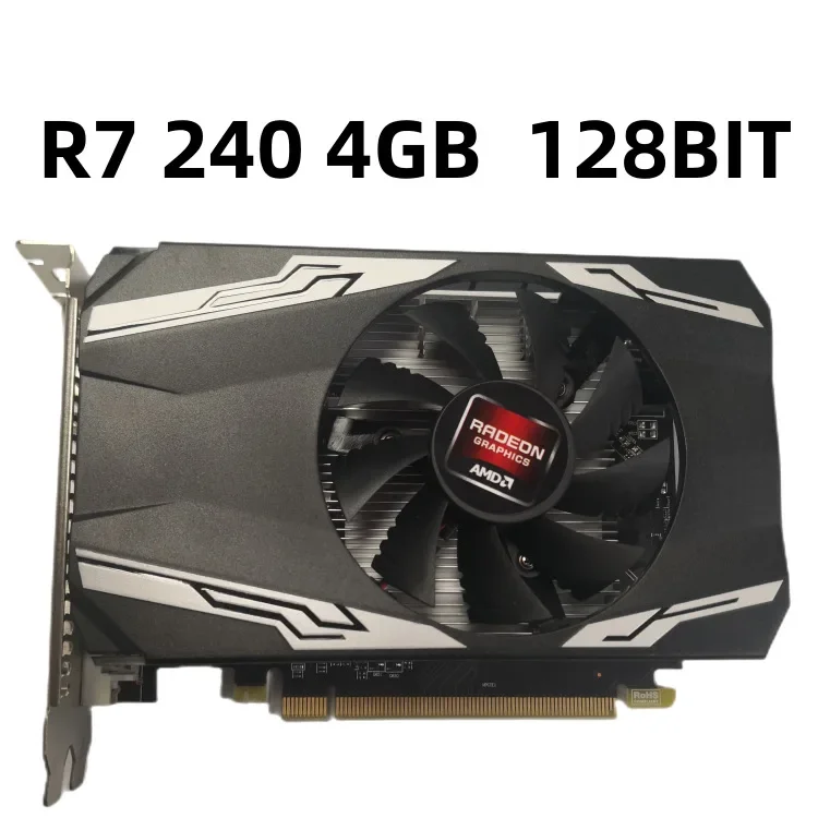 R7 240 4GB Office, School All-in-One Computer Graphics Card Student Education Computer Graphics Card