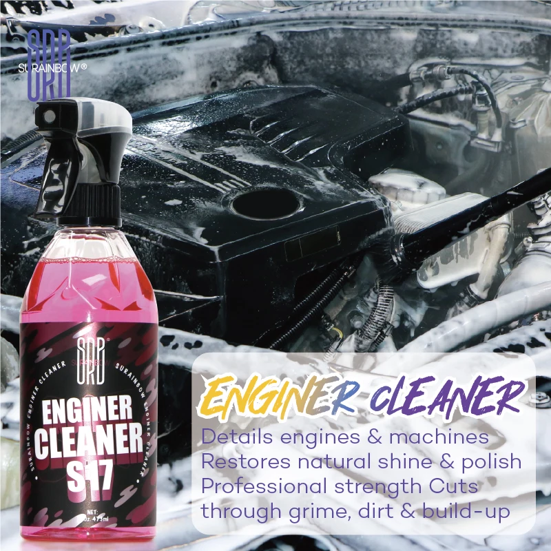 Engine Bay Cleaner & Degreaser - Effective for Cars, Engines, Floors, Home Use - Rapidly Cleans Grease & Grime Build Up