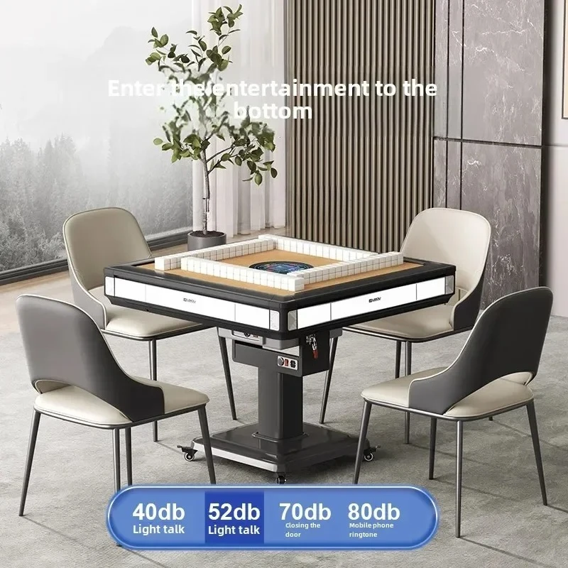 P6/29  mahjong machine household automatic commercial electric folding air heating mahjong table dining table