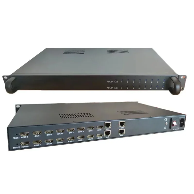 

16-Channel H264 Video Converter for Broadcast TV Systems HDMI to IP Live Streaming UDP RTP IPTV Encoder