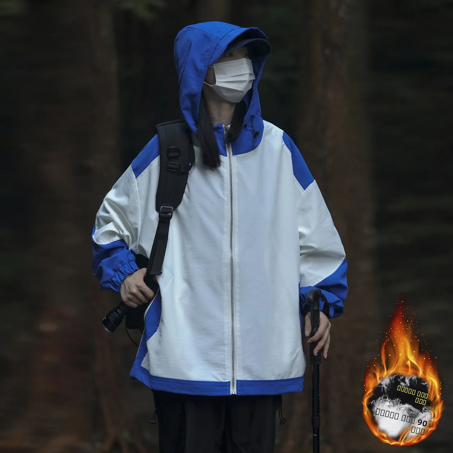 

Мужская зимняя утепленная куртка-пуховик для активного отдыха, морозостойкая, свободного кроя, функциональная, модная, для пар, молодежная, популярная модель