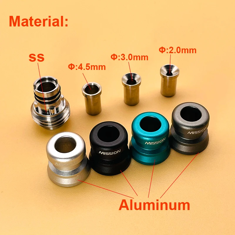 DSX Mission Cosmos Drip Tip for SXK BB / Billet Box Mod Mouthpiece Aluminum 2.0/3.0/4.5mm Inserts Vape Accessories