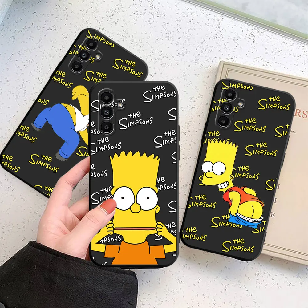 The Simpsons Cover Case for Samsung Galaxy A10s A02s A10 A03s A30 A40 A10e A20e A01 A02 A20 A20s A70 A90 A03 Core