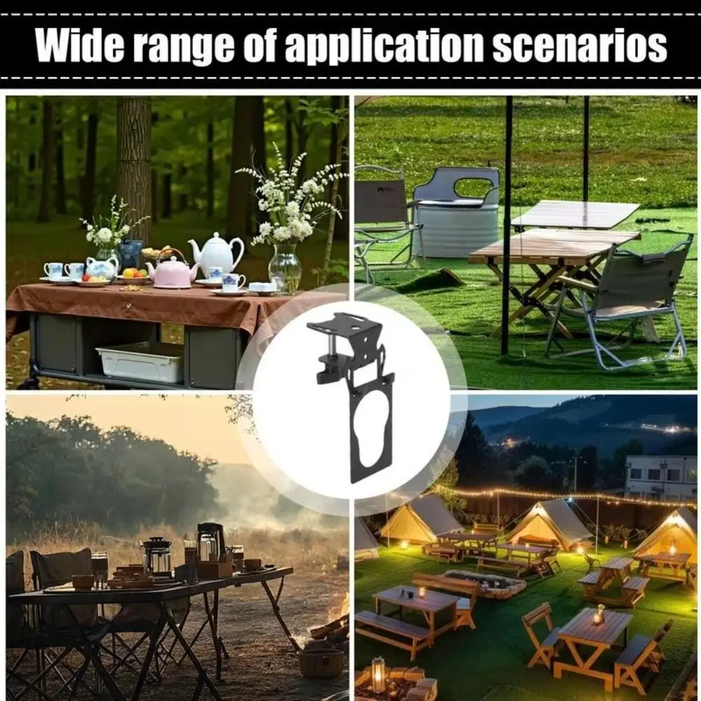 

Heavy-Duty Metal Stove Tank Hanger Hook Portable 1-25mm Gas Canister Hanging Hook Table Organizer Storage Rack