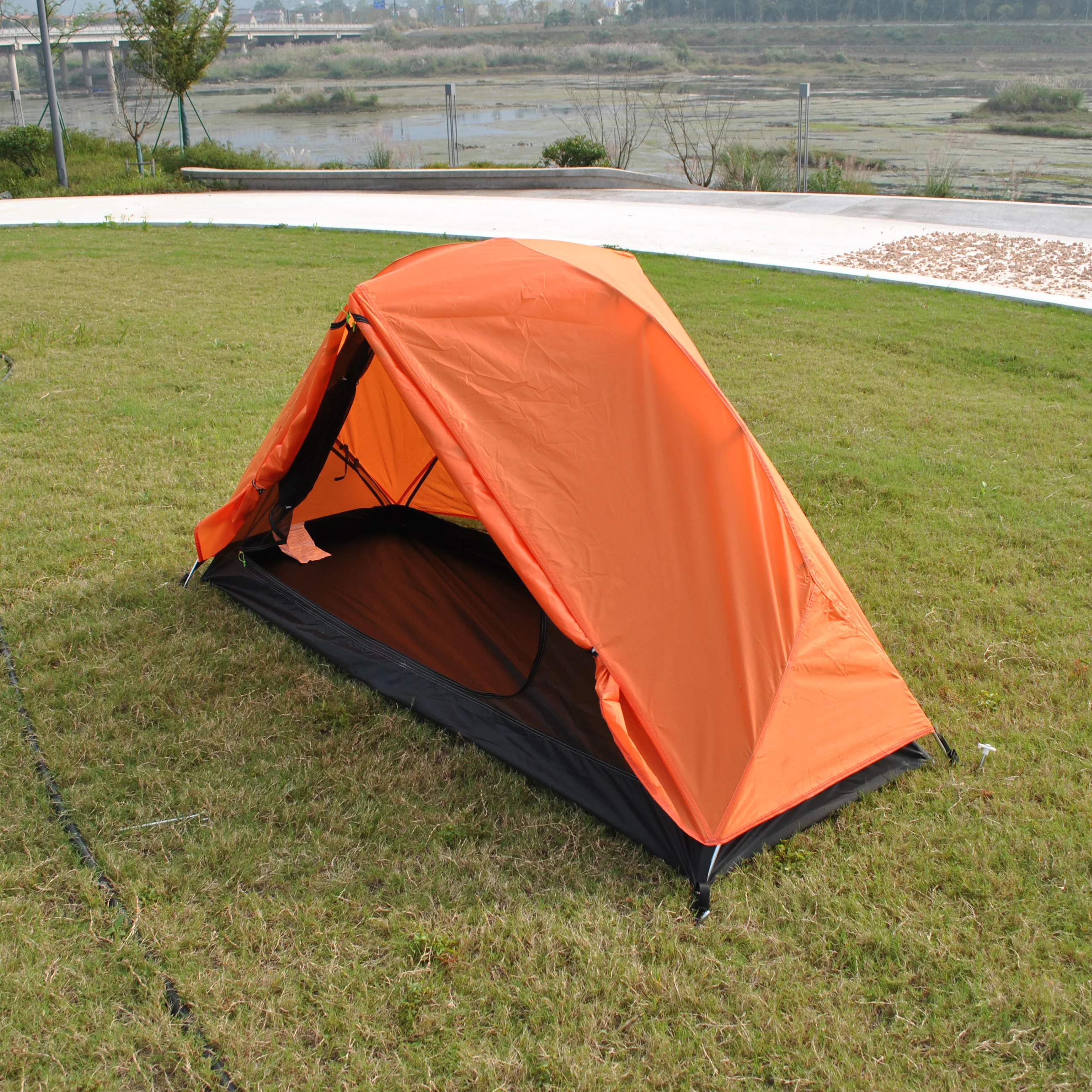 Orange Color MSR Hubba Hubba NX 1 Person Lightweight Backpacking Tent, CZX-305 waterproof ultralight 1 man tent,trekking tent