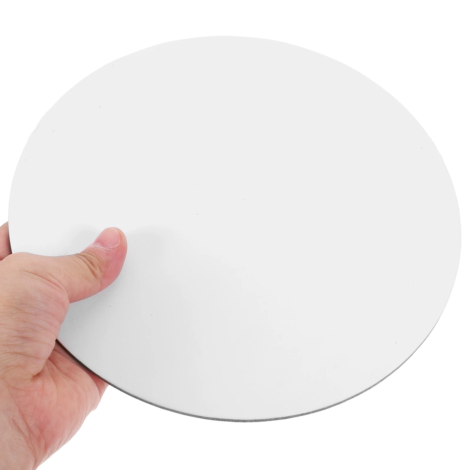 6pcs 15/20/25/30cm Round Canvas Drawing Board Picture Frame Painting Board For Artist Painter Oil Paint Sketchpad