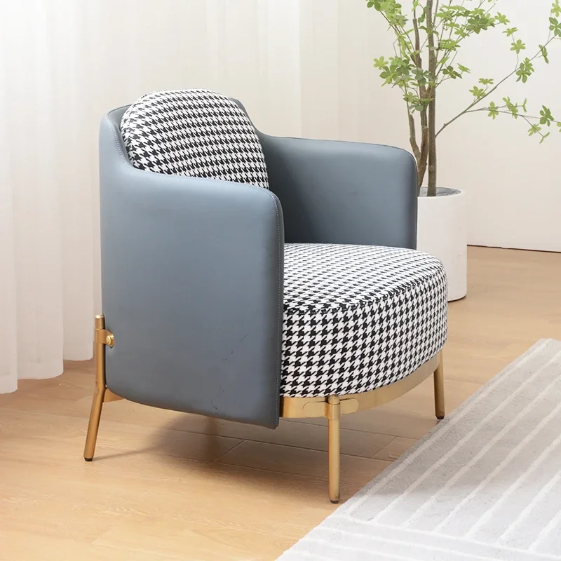 

-Modern Lounge Armchairs Lazy Leisure Reading Chair for Living Room