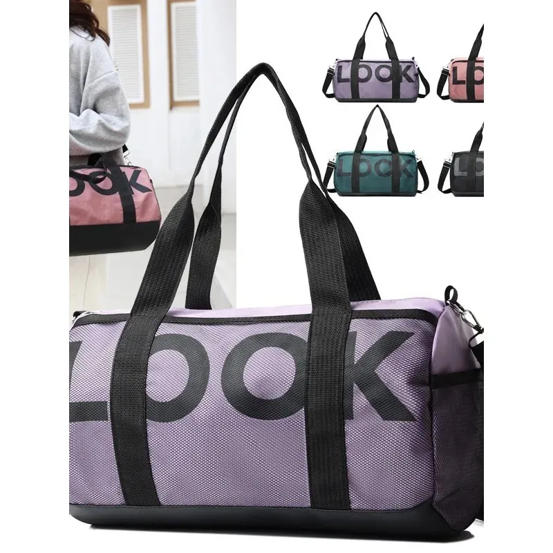 Korean  Lightweight  fitness bagtravel bag, short-distance large-capacity business travel handbag, yoga luggage bag image 2