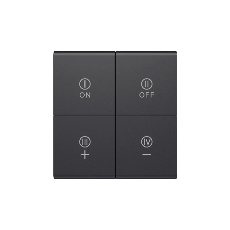 

Siqitech Wireless Smart Home Tuya Mobile APP Remote Control Switch 2.4GHz Black