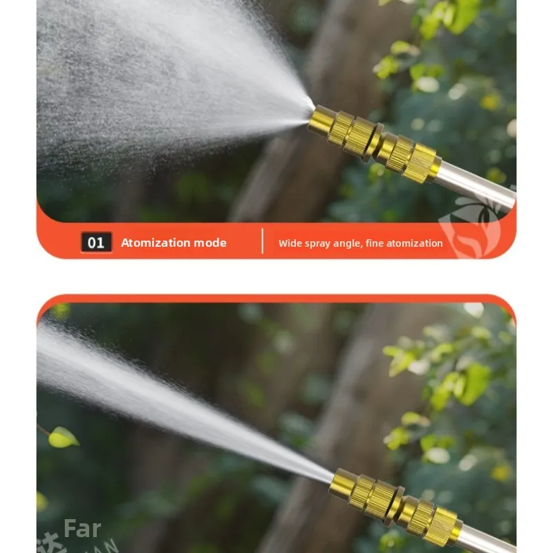 Manual Backpack Sprayer High Pressure Hand Pump Garden Watering Can for Home Farm Plant Care