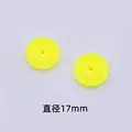 yellow 17mm 6pcs