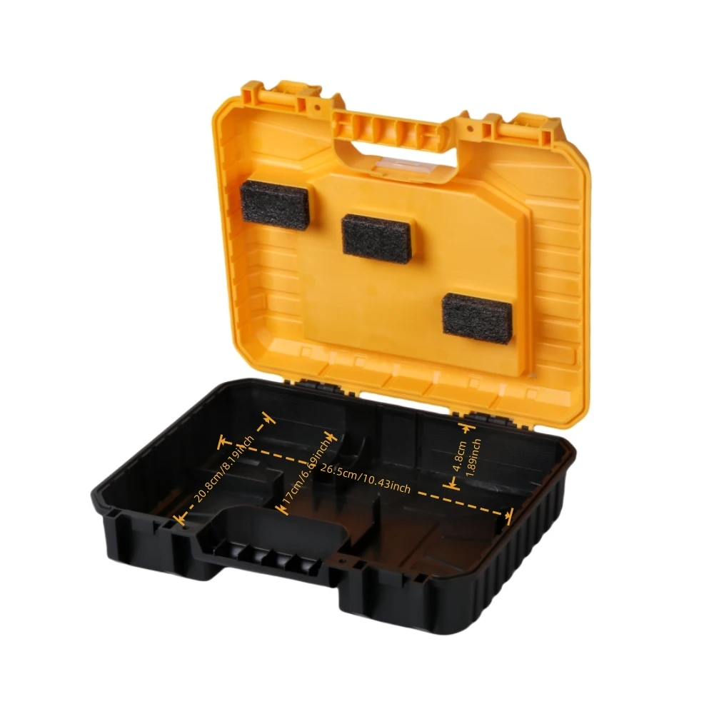 YIKODA Tool Box Applicable To12V/16.8V/21V Electric Drill  Professional Plastic Case