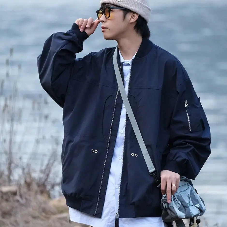 

Мужская рабочая одежда большого размера 300, американская рабочая одежда в стиле ретро, куртка-пилот, весна-осень, новый бейсбольный наряд, куртка-манто