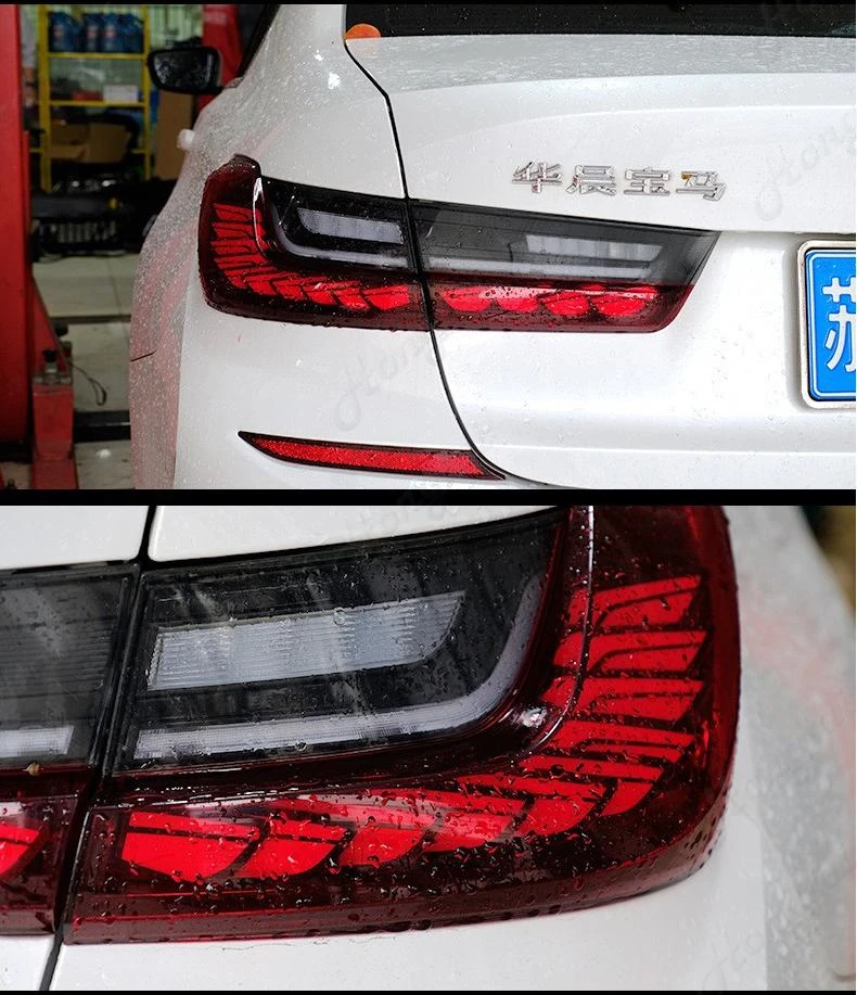 Taillight assembly For BMW 3 Series 330 340 G20 G28 G80 M3 2019-2024 LED Modify the brake lights, reverse the lights，turn signal