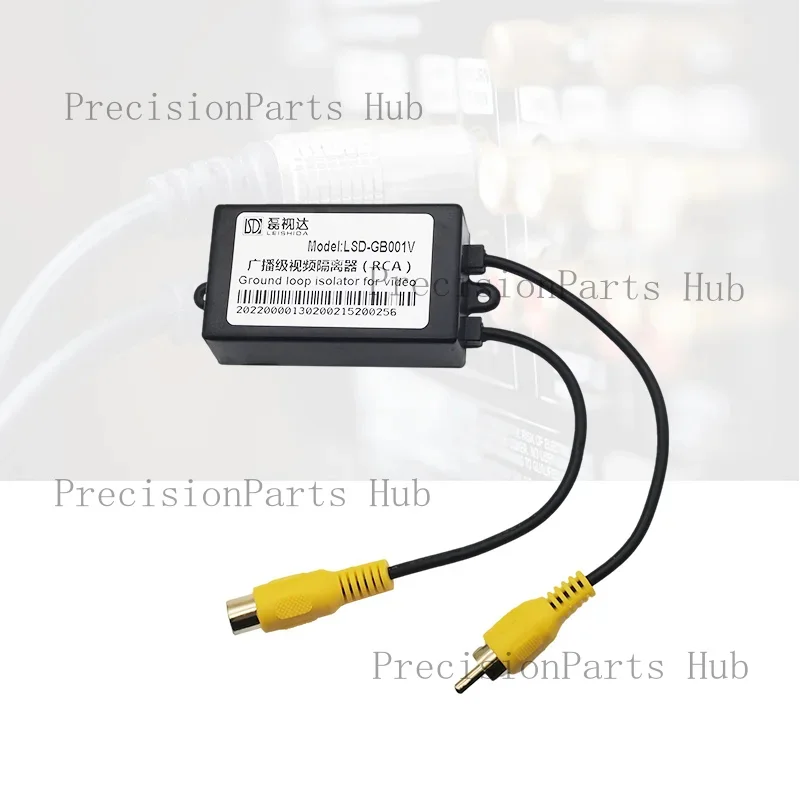 RCA Video Isolator Monitoring Eliminate Cross Striped Snowflakes Noise Reducer Reverse Camera Filter AV