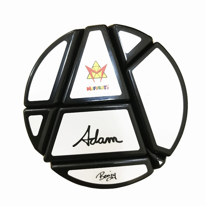 Meffert's Alien Cube Genuino Terzo ordine Fantasma Riccio Cubo magico Giocattolo divertente Puzzle fantasma cilindrico Giocattolo agitarsi per bambini