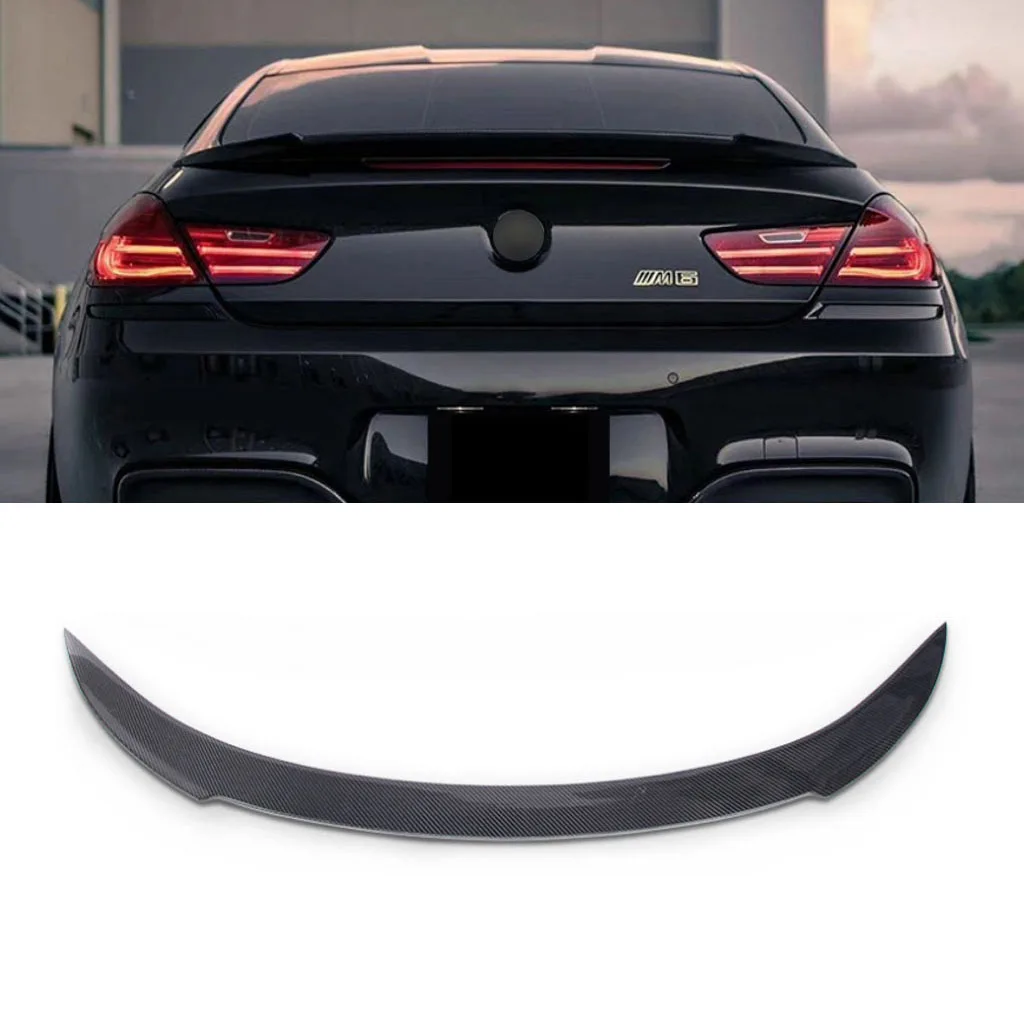 

Real Carbon Fiber Car Rear Trunk Deck Spoiler Car Tail Wing For BMW 6 Series F06 & M6 F12 F13 (2011-2018) 640i 640d 650i