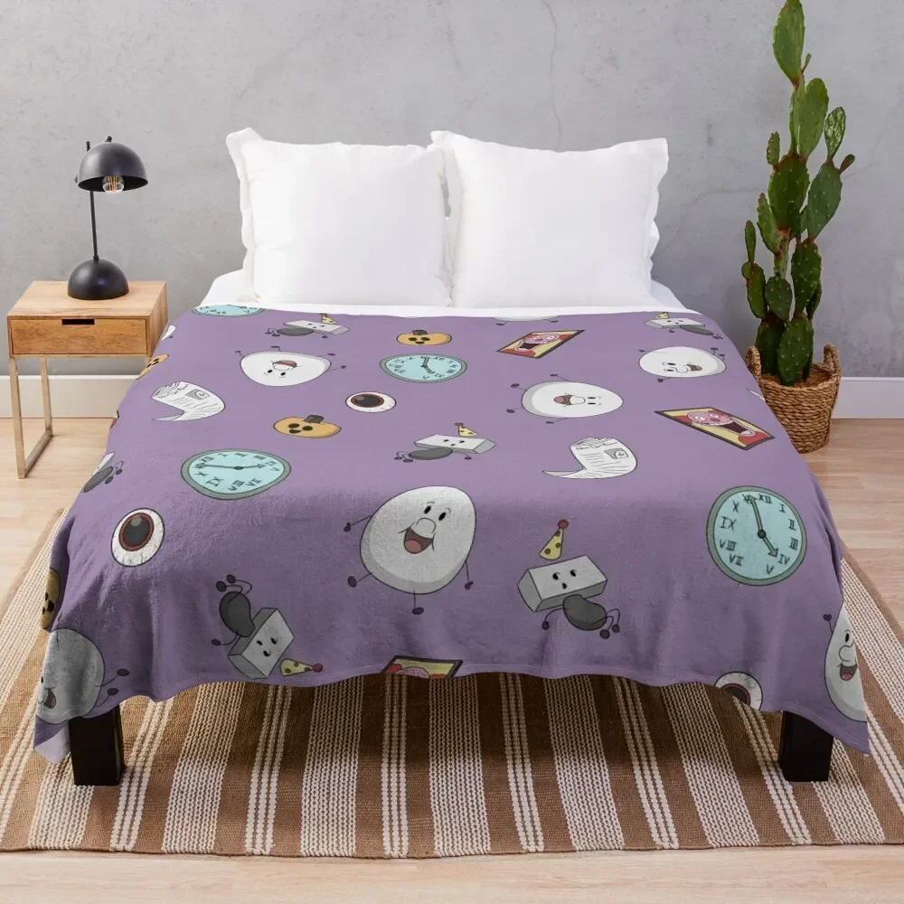 

Flumpty's Time & Space - One Night at Flumpty's Throw Blanket Decorative Sofas christmas decoration Blankets