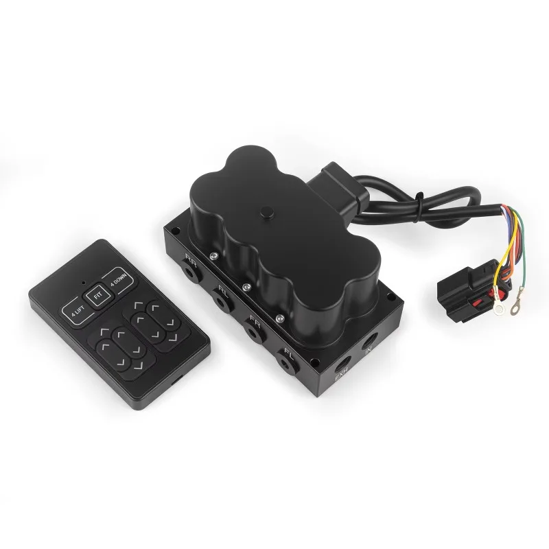 New Valve Manifold NPT 1/4 NPT 3/8 Air Suspension Vu4 Valve Wireless Remote Controller Hot Sales