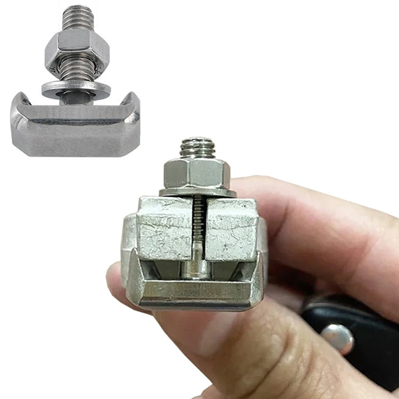 

New 1PC 2 mm T-Bolts Stainless Steel Battery Terminal Connectors Cable Screw Battery Terminals Battery Connector Car Accessories