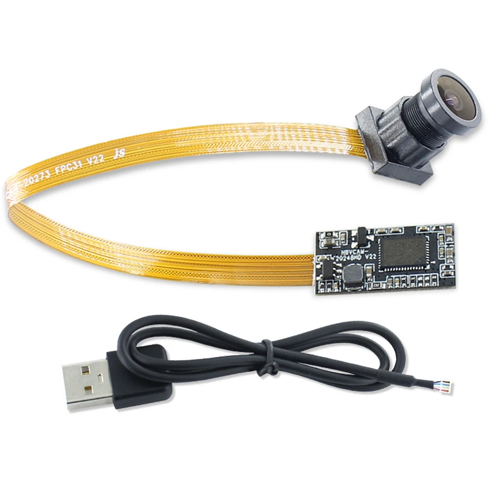 OV2735 USB Camera Modules 2 Megapixel 1080P 30FPS 135MM FPC Driverless Module 76 160 Degrees With 40CM USB Cable